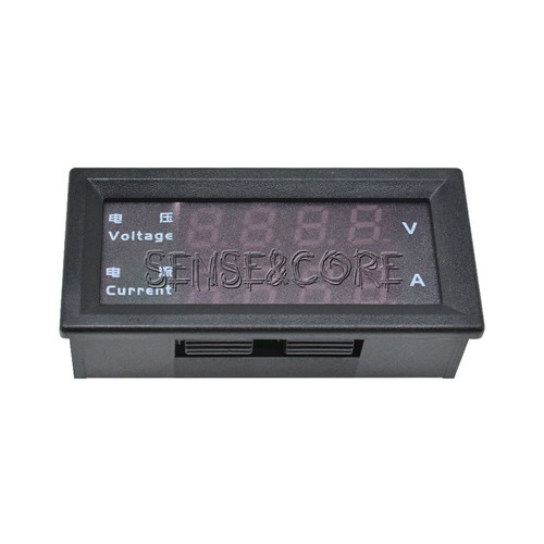 Misuratore Digitale Voltmetro Amperometro LED M4430 - DC 200V 10A