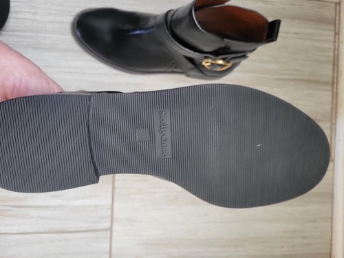 See By Chloe Black Leather Ankle Boots Size 8.5 - Picture 5 of 5