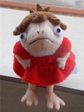 PONYO SULLA SCOGLIERA UMANA Plush Studio Ghibli on the Cliff by the Sea 6.5"