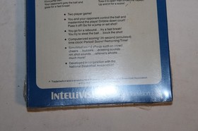 NEW 1979 MATTEL NBA BASKETBALL Game for INTELLIVISION ELECTRONICS Sealed