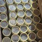 1 Roll of Unsearched JFK Kennedy Half Dollars- 20 Coins -  loomis Rolled CRH