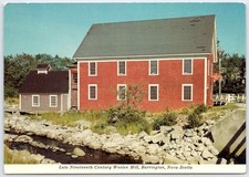 Barrington Nova Scotia Woolen Mill 1884-1962 Traveltime Postcard Canada