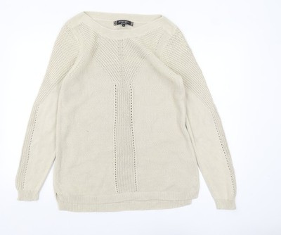Beigefarbener Damenpullover Pullover UK Größe 18 Principles by Ben de Lisi