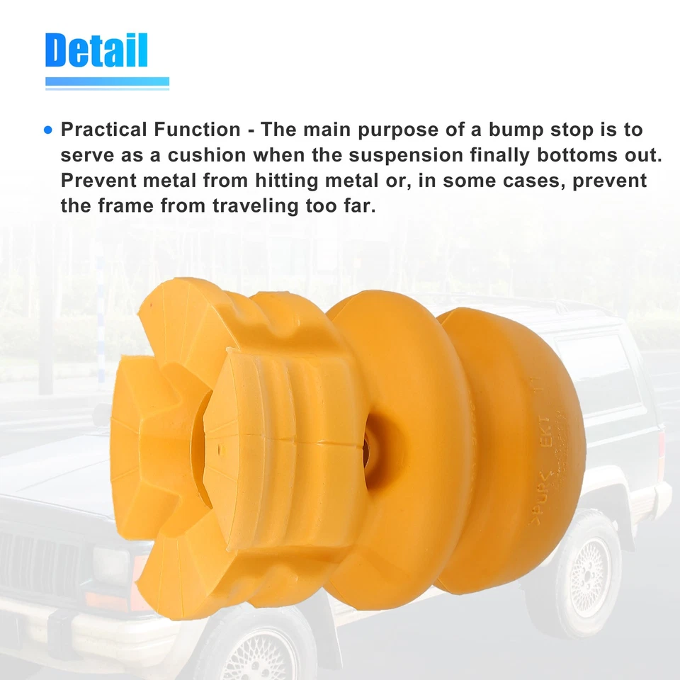 Parachoques de suspensión trasera de 1,8 pulgadas 2 piezas para Kia Sorento 02-09 55151-3E001 Foto 4 de 4