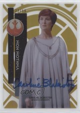 2015 Star Wars High Tek Signers Gold Rainbow 32/50 Caroline Blakiston Auto 7a1