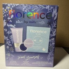 FLORENCE by Mills SET TREAT YOURSELF peel off mask, lip mask, under eye gel pads