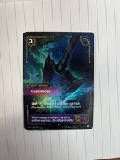 Last Rites SFD 150/221 Spiritforged Riftbound League of Legends