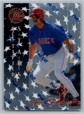 1997 Pinnacle Certified Baseball #142 Juan Gonzalez - VG - Texas Rangers