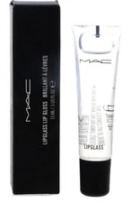 MAC CLEAR LIPGLASS LIP GLOSS BRILLANT A LEVRES .5 OZ / 15 ML FULL SIZE NEW