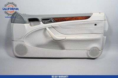 97-03 Mercedes W208 CLK430 CLK320 Front Right Side Interior Door Panel Gray OEM