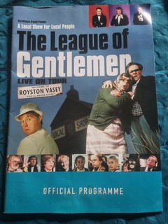 The League of Gentlemen Live on Tour Theatre Official Programme Brochure Book