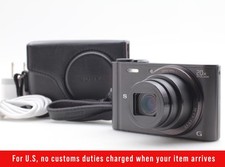 English OK Case Sony Cybershot DSC-WX300 Black Compact Digital Camera JAPAN