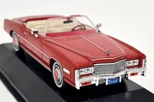 Deagostini 1/43 Cadillac Eldorado Convertible 1976 Coral Diecast Scale Model Car