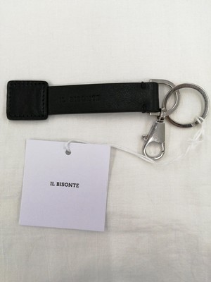 Il Bisonte Schlüsselanhänger Leder Keychain Italy Made