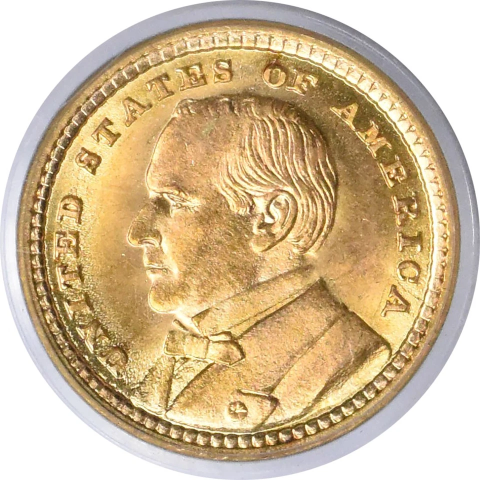 1903 LA Purchase - McKinley $1 Gold MS65 PCGS (CAC) - Image 3 of 4