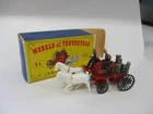 Matchbox Lesney Yesteryear Y-4 Shand Mason Fire- WHITE horses, London decal, box