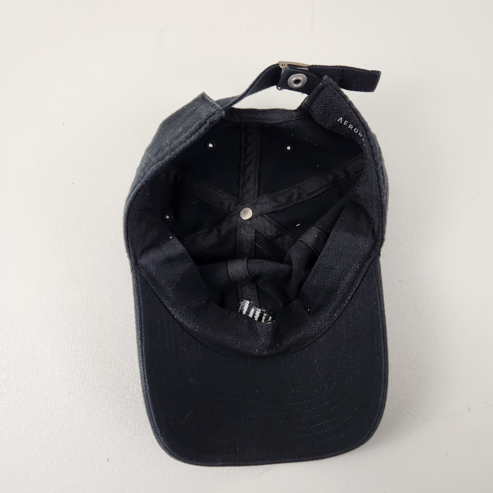 Adidas Aeroready Hat Black Solid Plain Strap Back… - image 7