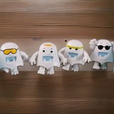 Lot de 4 figurines Yeti go jeu pièces détachées 2018