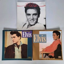 Vintage Elvis Presley Wall Calendar Lot of 3 1988, 1993, 1994 The King Rock