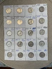 lot of 20 washington quarters. 90 silver.
