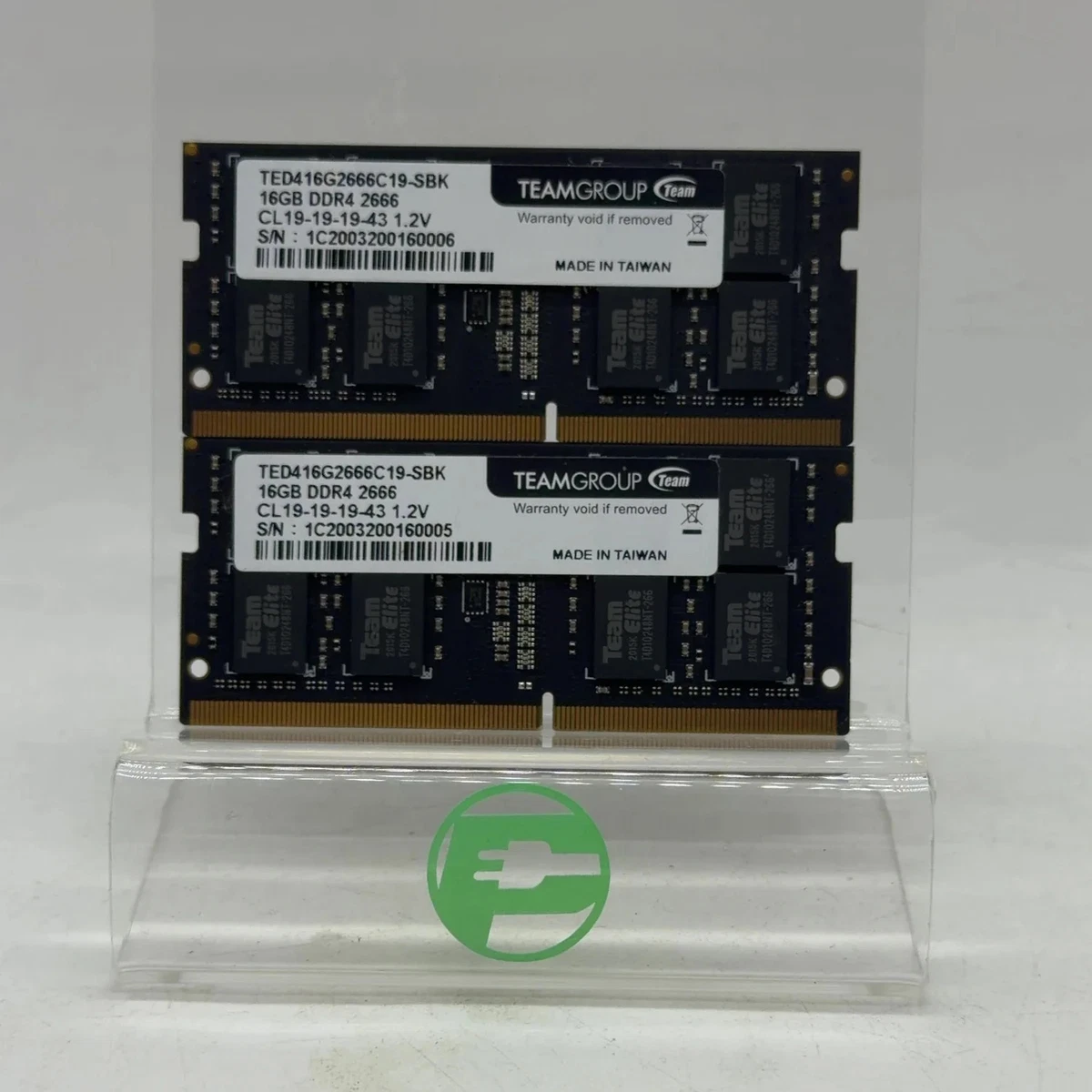 25+ Team Group PC4-21300 (DDR4-2666) Bus Speed DDR4 SDRAM Memory
