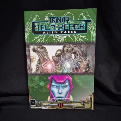 Trinity rpg: Field Report Alien Races Sourcebook SC - Roleplaying Game New