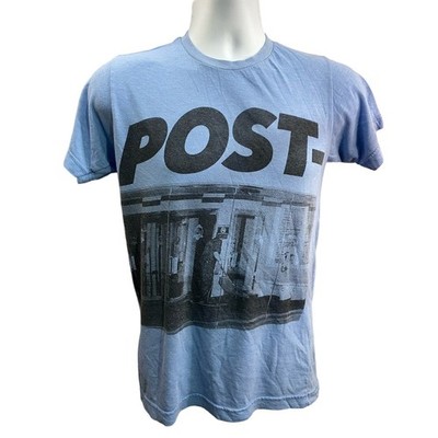 Jeff Rosenstock Post LP 2018 US Polyvinyl Record Company Shirt Small Blue 
