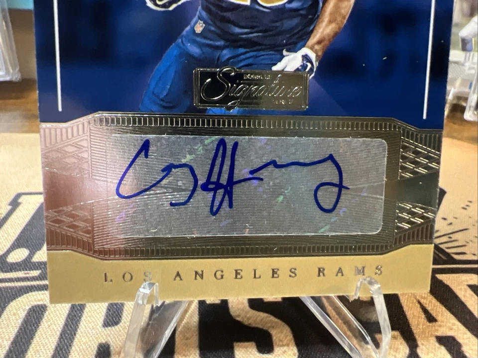 Cory Harkey~ 2016 Panini Donruss Signature Series -#24 (AU) - Image 3 of 3