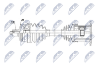 NTY NPW-AU-114 Antriebswelle Vorne Links FüR Audi