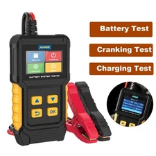 Car Battery Tester 12V 24V Digital Charging Cranking System Analyzer 30~2000CCA