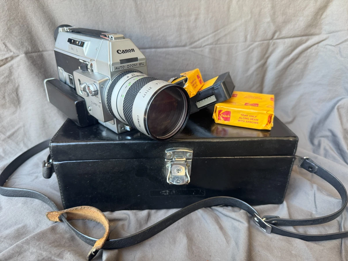 B*ア様 ⭐︎送料無料レトロ⭐︎Canon AUTO ZOOM 810 ビデオカ Canon Super 8 Vintage Movie Cameras for sale - eBay