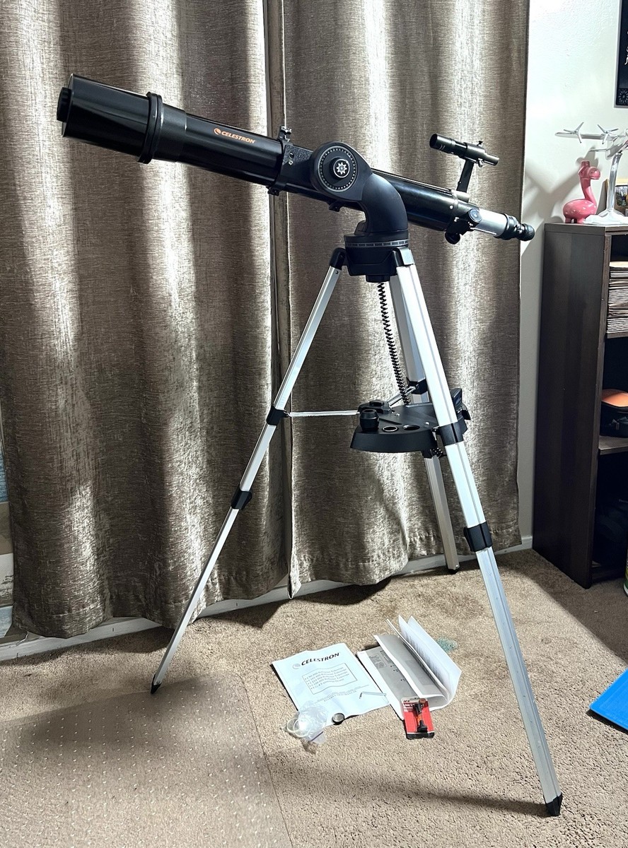Vintage Celestron C4-R Advanced Refracting Telescope FL=1000mm F