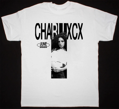 New Charli XCX In Music Tour Cotton White T Shirt S-5XL UR459 | eBay