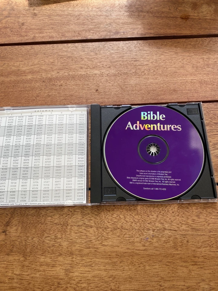 Bible Adventures - PC/DOS - VERY RARE - Image 3 of 3