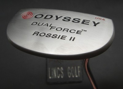 Odyssey Dual Force Rossie II Putter 85 cm Länge Stahlschaft Odyssey Grip