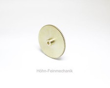 Stirnzahnrad, Zahnrad, Modul 0,5, aus Messing, 80 Zähne mit Nabe