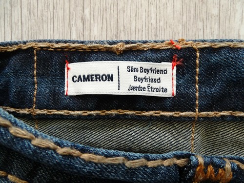 TRUE RELIGION CAMERON SUPER T BOYFRIEND JEANS Damen Jeanshose Gr.24 NEU ETIKETT - 第 9/12 張圖片
