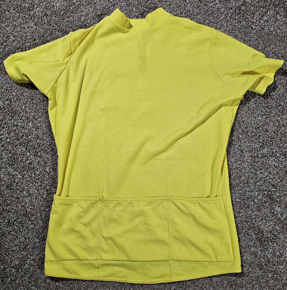 サイクルジャージ　キャノンデール(XL) イエロー(made i n USA ) Vintage Cannondale Cycling Jersey Yellow Zip XL USA MADE | eBay