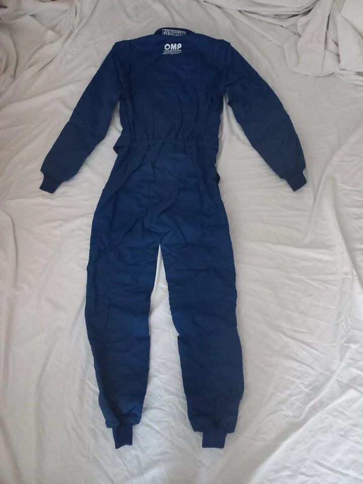 TUTA AUTO IGNIFUGA RALLY BLU OMP SPORT  IA0-1847-C01 OMOL FIA 8856-2018 SCAD 34 - Immagine 4 di 4