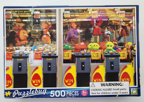 Puzzlebug Crane Claw Arcade Game Jigsaw Puzzle 500 Pieces Complete Set LPF Kmart