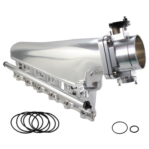 Intake Manifold Fuel Rail 90mm Throttle Body For Toyota Supra MK4 2JZ-GTE 3.0L - Picture 10 of 13