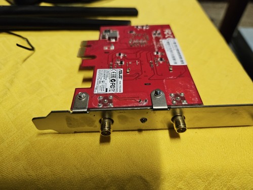 PCE-AC56 Asus Dual Band Wireless PCI-E Adapter Scheda Wi-fi PC Fisso - Picture 3 of 3