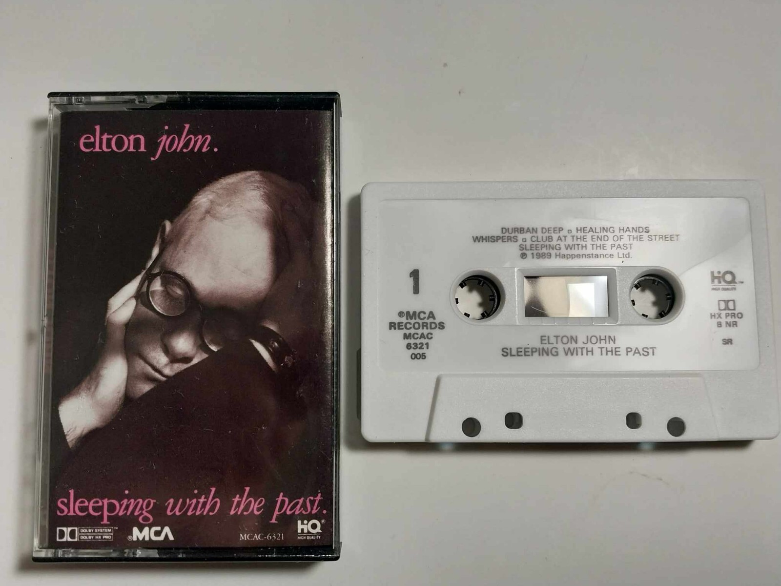 Elton John - Sleeping With The Past CASSETTE | eBay