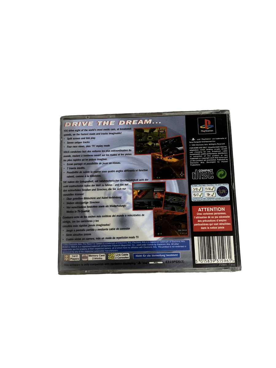 NEED FOR SPEED Pro Street Sony Playstation 2 Ps2 Edition Fr Pal Complet