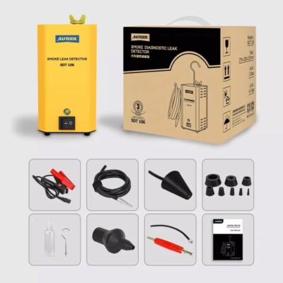 Autool SDT106 Automotive Pipe Smoke Leak Detector Diagnostic Leakage Repair Tool