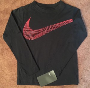 red nike long sleeve t shirt