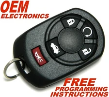 NEW 2005 2006 2007 CADILLAC STS REMOTE START KEY FOB TRANSMITTER MEM# 2 15212382