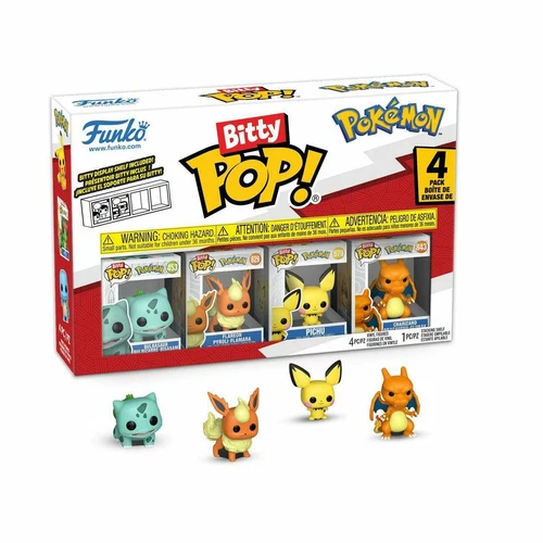 Funko POP! Bitty Pokemon, 4-Pack, Series 3