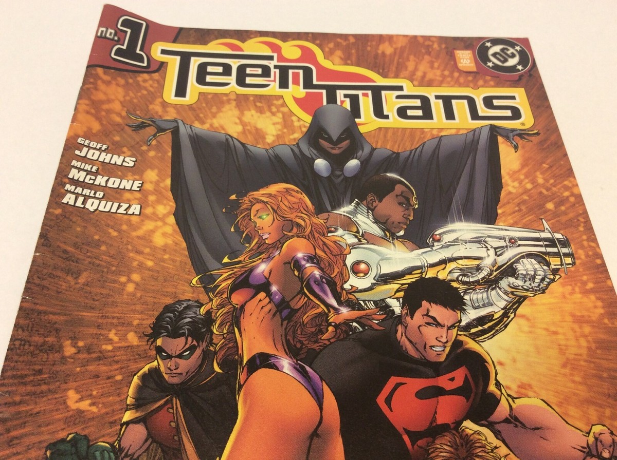 DC Comics Teen Titans #1 Variant Cover, Geoff Johns, Mike McKone