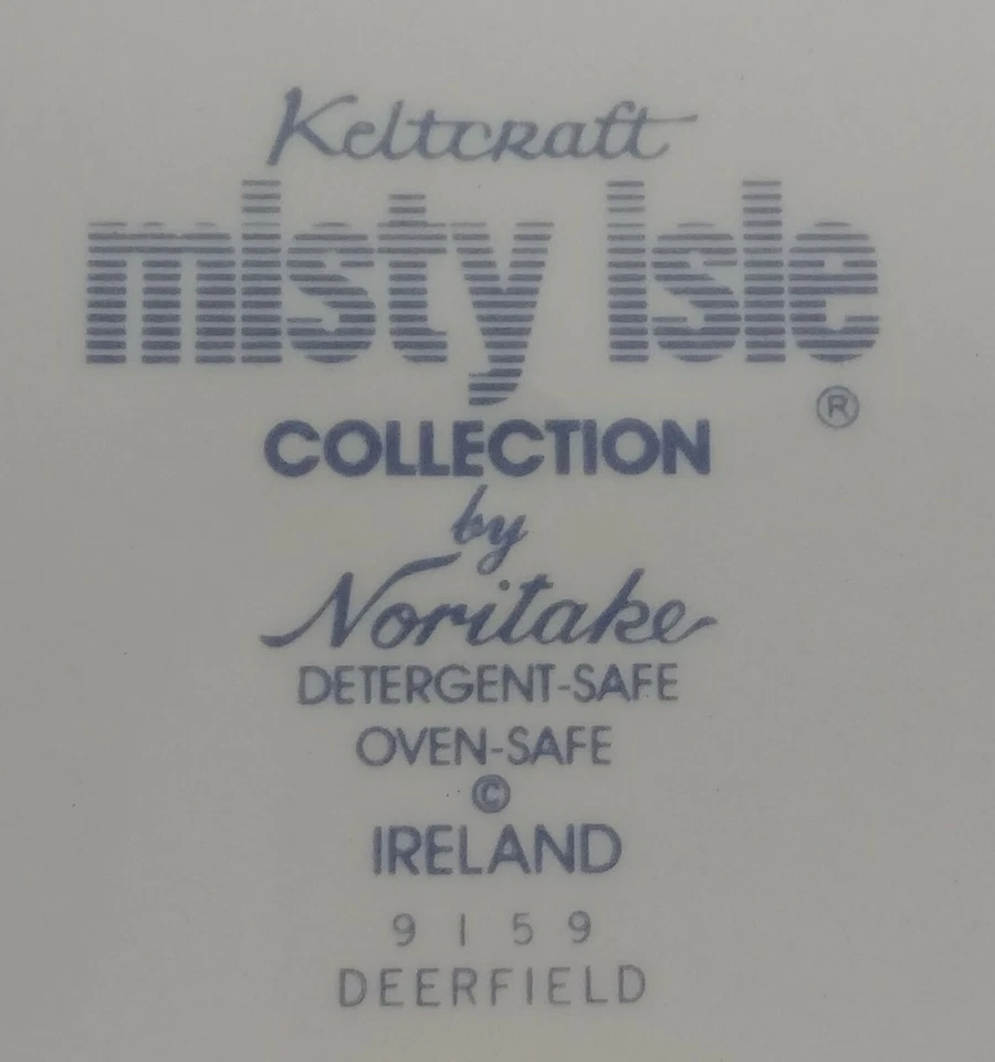 Vajilla: Colección Deerfield de NORITAKE/Misty Isle,/KELTCRAFT-Taza plana Foto 4 de 4